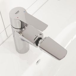 Grohe Start bateria umywalkowa stojąca z wyciąganą wylewką QuickFix chrom 24205003