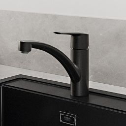 Grohe Start bateria kuchenna stojąca czarny mat 324412432