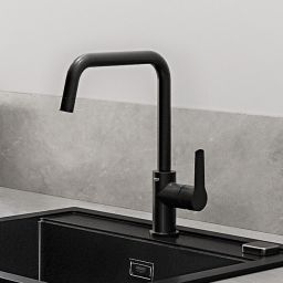Grohe Start bateria kuchenna stojąca QuickFix czarny mat 304702430
