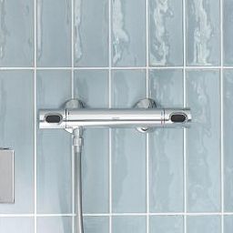 Grohe Precision Flow bateria prysznicowa ścienna z termostatem StarLight Chrome 34800001