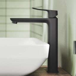 Grohe Dice bateria umywalkowa stojąca stojąca wysoka czarny mat 1018922430