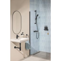 Grohe  Vitalio Start 100 zestaw prysznicowy ścienny czarny mat 1062052431