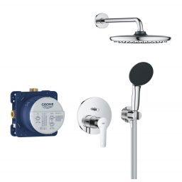 Grohe Start zestaw prysznicowy podtynkowy z deszczownicą chrom 25292000