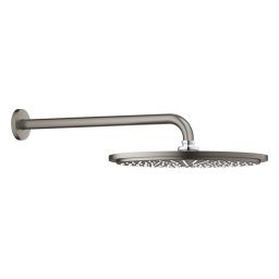 Grohe Rainshower deszczownica z ramieniem 31x31 cm okrągła Brushed Hard Graphite 26066AL0