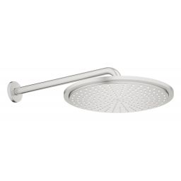 Grohe Rainshower Cosmopolitan deszczownica 31 cm okrągła z ramieniem ściennym stal nierdzewna 26066DC0