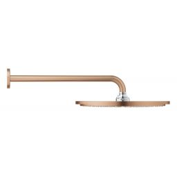 Grohe Rainshower Cosmopolitan deszczownica 31 cm okrągła z ramieniem ściennym brushed warm sunset 26066DL0