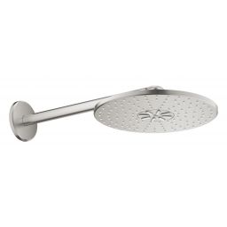 Grohe Rainshower Smartactive 310 deszczownica 31 cm okrągła z ramieniem podtynkowym stal nierdzewna 26475DC0