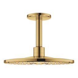 Grohe Rainshower deszczownica z ramieniem 31x31 cm okrągła Cool Sunrise 26477GL0