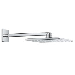 Grohe Rainshower 310 SmartActive Cube deszczownica 31 cm kwadratowa z ramieniem ściennym chrom 26479000