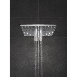 Grohe Rainshower 310 SmartActive Cube deszczownica 31 cm kwadratowa z ramieniem ściennym chrom 26479000