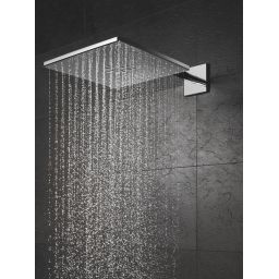 Grohe Rainshower 310 SmartActive Cube deszczownica 31 cm kwadratowa z ramieniem ściennym chrom 26479000