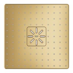 Grohe Rainshower 310 SmartActive Cube deszczownica 31 cm kwadratowa z ramieniem ściennym brushed cool sunrise 26479GN0