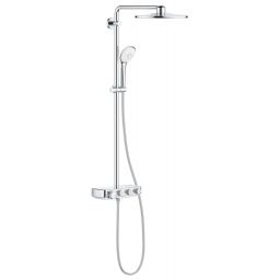 Grohe Euphoria zestaw prysznicowy ścienny termostatyczny z deszczownicą StarLight Chrome 26507000