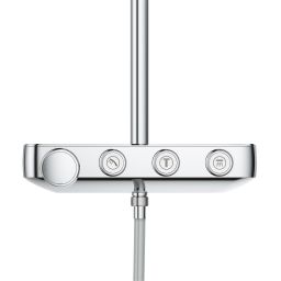 Grohe Euphoria zestaw prysznicowy ścienny termostatyczny z deszczownicą StarLight Chrome 26507000
