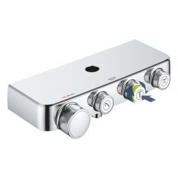 Grohe Euphoria zestaw prysznicowy ścienny termostatyczny z deszczownicą StarLight Chrome 26507000