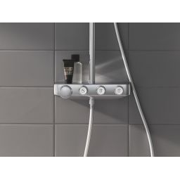 Grohe Euphoria zestaw prysznicowy ścienny termostatyczny z deszczownicą StarLight Chrome 26507000