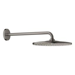 Grohe Rainshower deszczownica z ramieniem 31x31 cm okrągła Brushed Hard Graphite 26558AL0