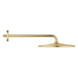 Grohe Rainshower deszczownica z ramieniem 31x31 cm okrągła Brushed Cool Sunrise 26558GN0