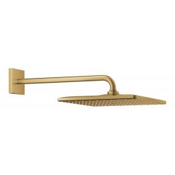 Grohe Rainshower Mono 310 Cube deszczownica 31 cm kwadratowa z ramieniem ściennym brushed cool sunrise 26564GN0