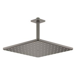 Grohe Rainshower deszczownica z ramieniem 31x31 cm kwadratowa Brushed Hard Graphite 26566AL0