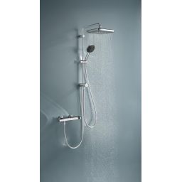Grohe Vitalio Comfort 250 zestaw prysznicowy ścienny z deszczownicą chrom 26698001