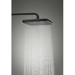 Grohe Vitalio Comfort 250 zestaw prysznicowy ścienny z deszczownicą czarny mat 266982431