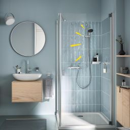 Grohe Vitalio Comfort zestaw prysznicowy ścienny chrom 26932001