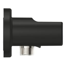 Grohe Vitalio Universal przyłącze kątowe ścienne z uchwytem czarny mat 269622431