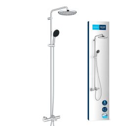Grohe Vitalio Start System zestaw wannowo-prysznicowy ścienny termostatyczny z deszczownicą chrom 26988001