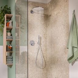 Grohe Precision Smartcontrol zestaw prysznicowy podtynkowy termostatyczny z deszczownicą chrom 34874000