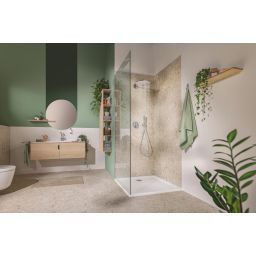 Grohe Precision Smartcontrol zestaw prysznicowy podtynkowy termostatyczny z deszczownicą chrom 34874000