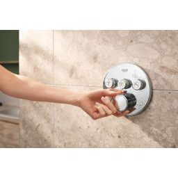 Grohe Precision Smartcontrol zestaw prysznicowy podtynkowy termostatyczny z deszczownicą chrom 34874000