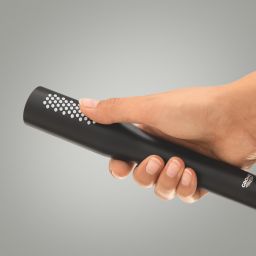 Grohe Precision Smartcontrol zestaw wannowo-prysznicowy podtynkowy termostatyczny z deszczownicą czarny mat 348742430