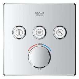 Grohe Precision Smartcontrol zestaw prysznicowy podtynkowy termostatyczny z deszczownicą chrom 34875000