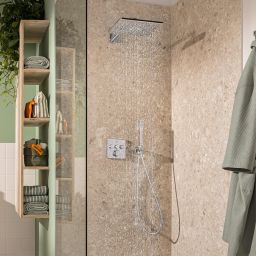 Grohe Precision Smartcontrol zestaw prysznicowy podtynkowy termostatyczny z deszczownicą chrom 34875000