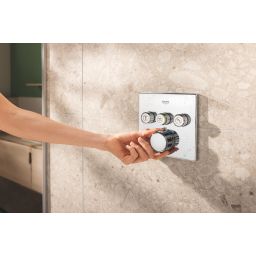 Grohe Precision Smartcontrol zestaw prysznicowy podtynkowy termostatyczny z deszczownicą chrom 34875000