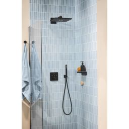 Grohe SmartControl zestaw wannowo-prysznicowy podtynkowy termostatyczny czarny mat 348752430