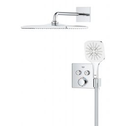 Grohe Precision Smartcontrol zestaw prysznicowy podtynkowy termostatyczny z deszczownicą chrom 34876000