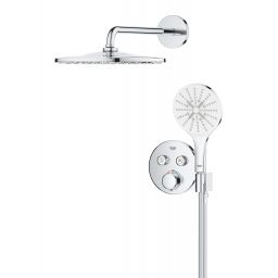 Grohe Precision Smartcontrol zestaw prysznicowy podtynkowy termostatyczny z deszczownicą chrom 34877000