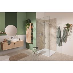 Grohe Precision Cube zestaw prysznicowy podtynkowy termostatyczny z deszczownicą chrom 34879000