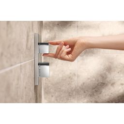 Grohe Precision Cube zestaw prysznicowy podtynkowy termostatyczny z deszczownicą chrom 34879000