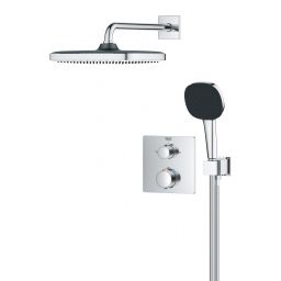 Grohe Vitalio Comfort zestaw prysznicowy podtynkowy termostatyczny z deszczownicą chrom 34882000