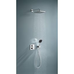 Grohe Vitalio Comfort zestaw prysznicowy podtynkowy termostatyczny z deszczownicą chrom 34882000