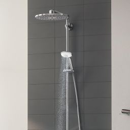 Grohe Euphoria zestaw prysznicowy ścienny termostatyczny z deszczownicą StarLight Chrome 26507000