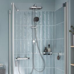 Grohe Vitalio Comfort 250 zestaw prysznicowy ścienny z deszczownicą chrom 26698001