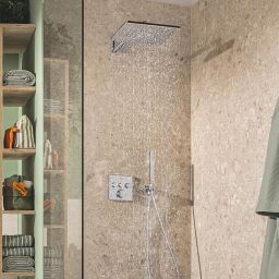 Grohe Precision Smartcontrol zestaw prysznicowy podtynkowy termostatyczny z deszczownicą chrom 34875000