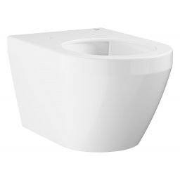 Grohe Euro Ceramic miska WC wisząca bez kołnierza ze spłukiwaniem wirowym biały połysk 102485SH00