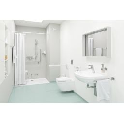 Grohe Euro Ceramic miska WC wisząca bez kołnierza z deską wolnoopadającą spłukiwanie wirowe biały 39554000