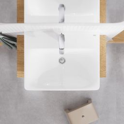 Grohe Euro Ceramic umywalka 60x47 cm prostokątna ścienna biała 102415SH00