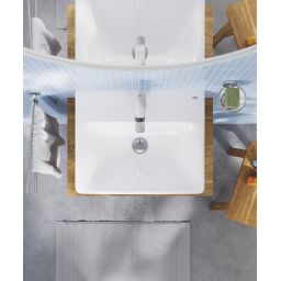 Grohe Euro Ceramic umywalka 55x44 cm prostokątna ścienna biała 102430SH00